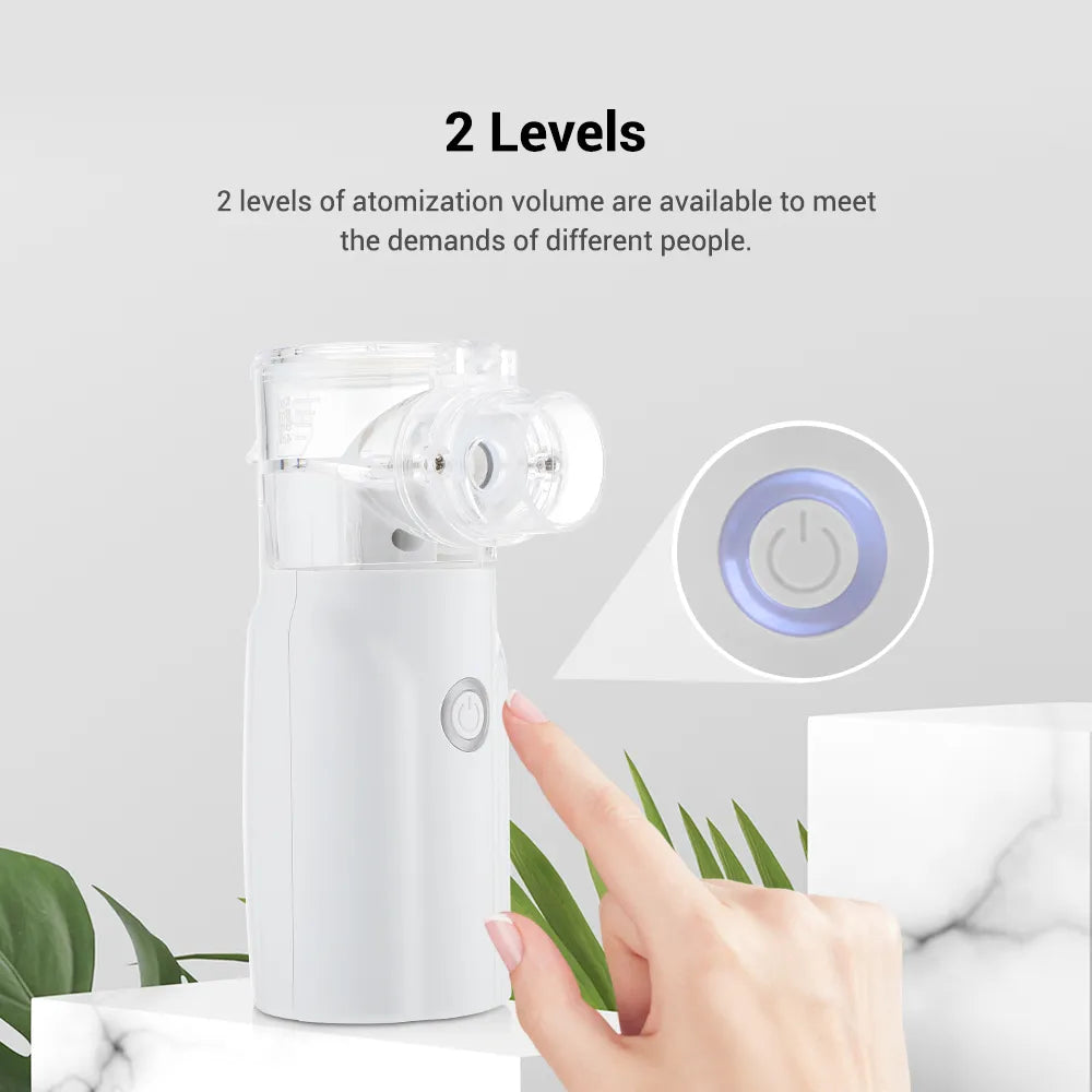 Portable Nebulizer For Asthma Inhaler Nebulizer Machine For Kids And Adults Medical Asthma Nebulizer - Rechargeable