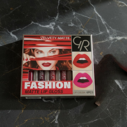 6 Pcs Lip Gloss Set