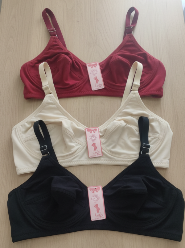 Jersey High Quality Soft Stuff Non-padded Bra For Women