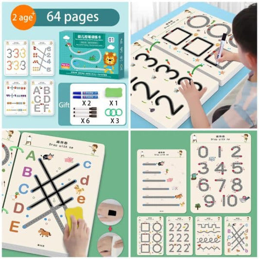 64 pages kids learning book (L)