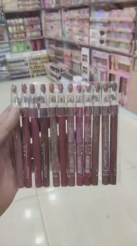 Flormar Waterproof Lip Pencil Set