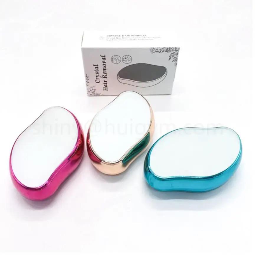 Bleame Crystal Hair Eraser – Painless Exfoliation Hair Removal Tool For Arms Legs Back China (Random Color)