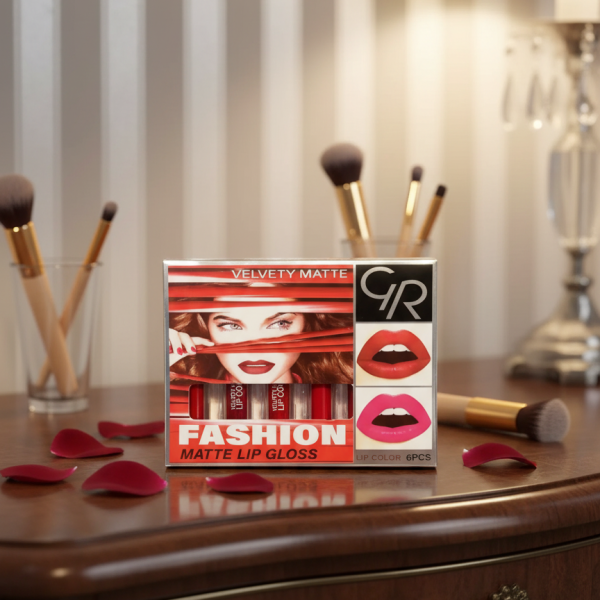 6 Pcs Lip Gloss Set
