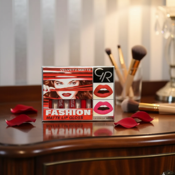 6 Pcs Lip Gloss Set