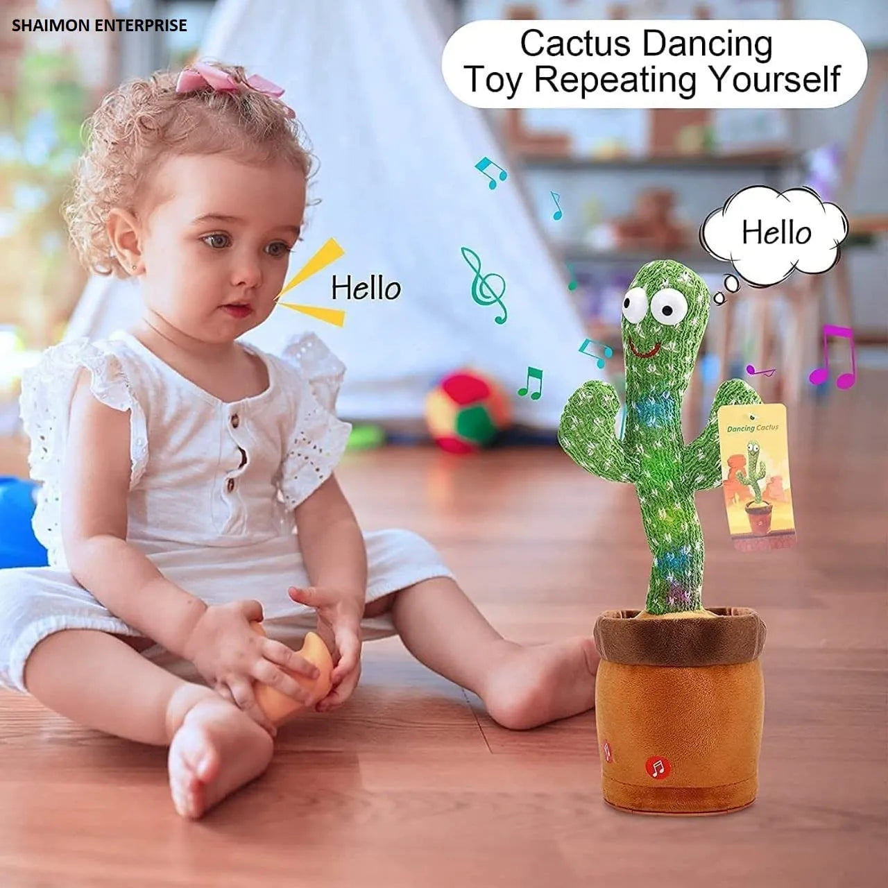 Cactus toy Rechargeable