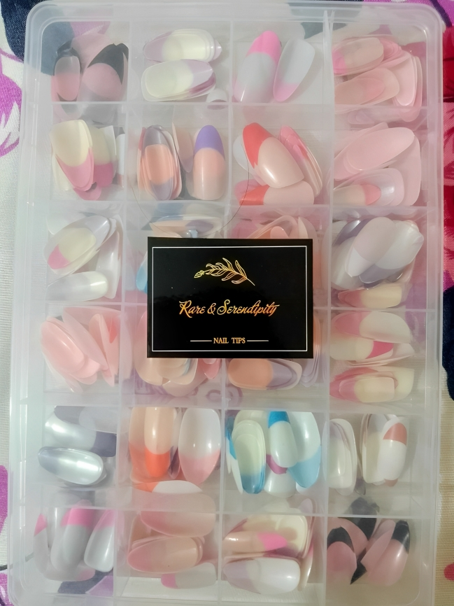 288 Pcs French Nails Set