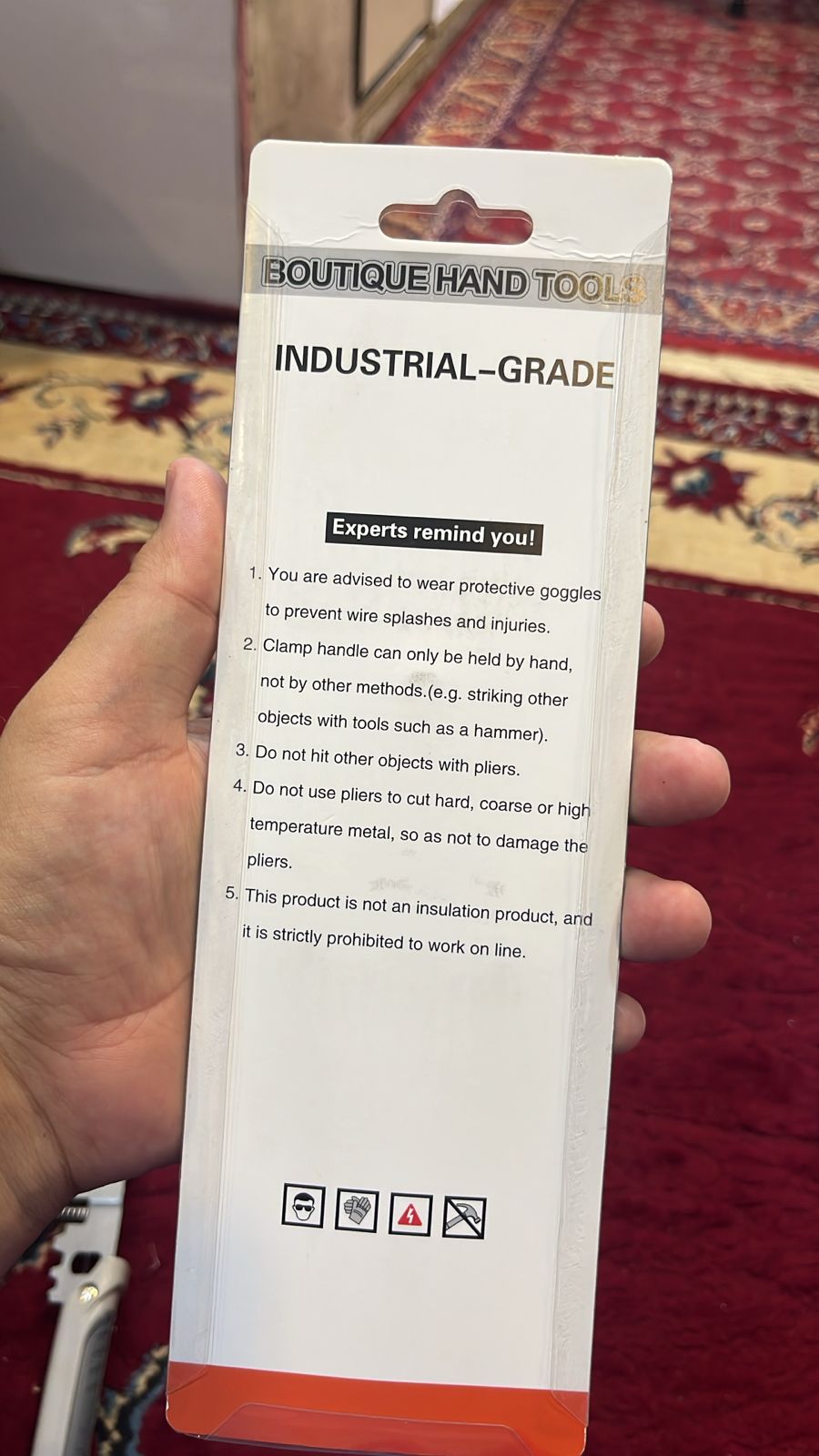 Multi-Function Wire Stripper And Cutter - Electrical Tool With Wire Cutting, Stripping, Crimping & Screw Functions