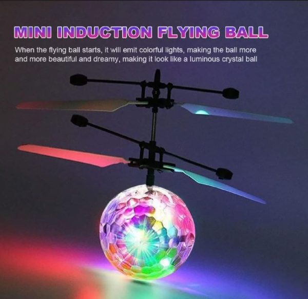 Hand Control Flying Ball With Motion Sensors